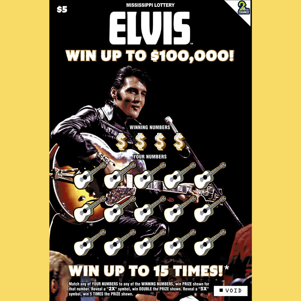 Elvis scratch-off game for the Mississippi Lottery 168极速®赛车开奖预测网-Mississippi Lottery全国统一历史记录预测_在线查询开奖最新数据